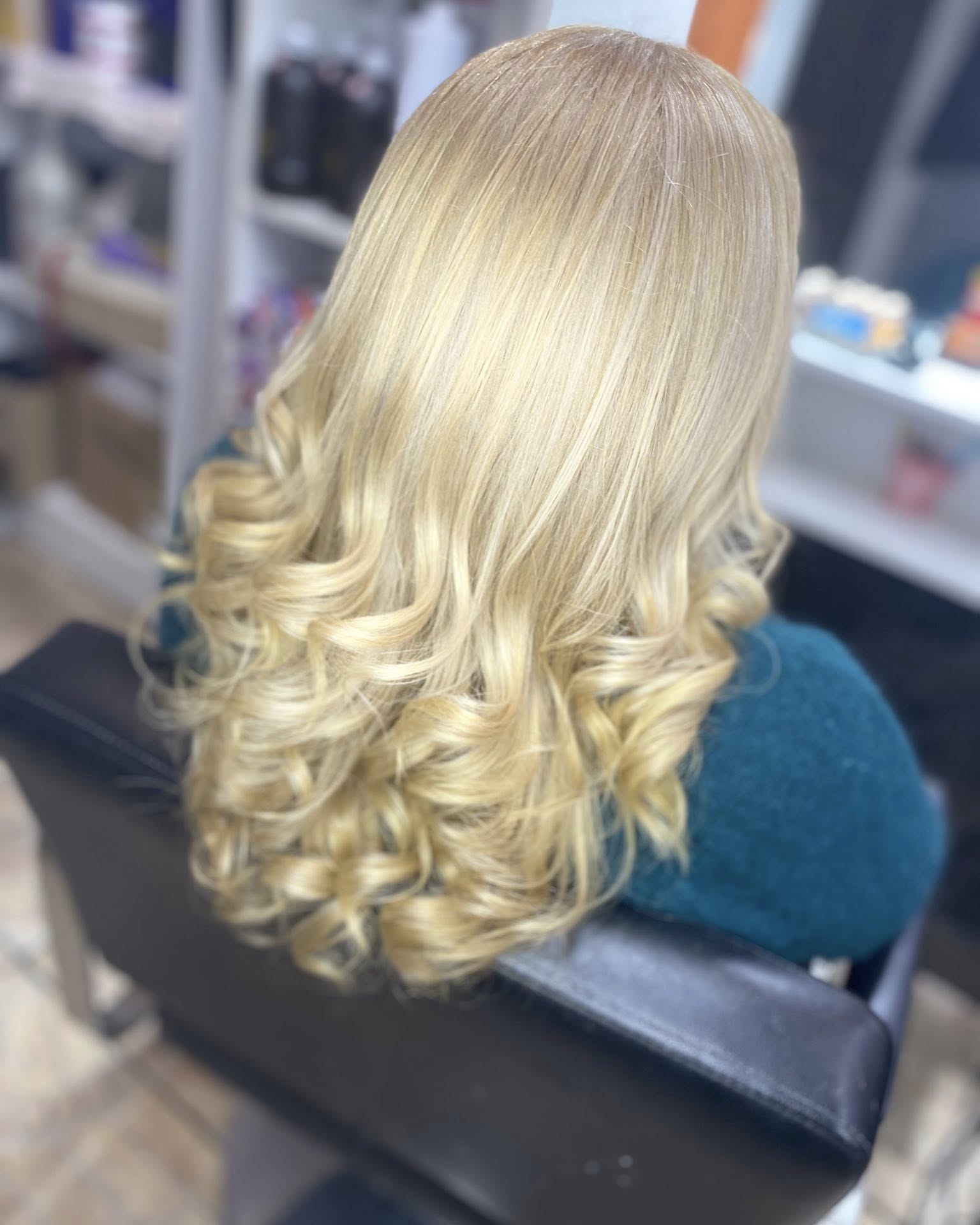Cabello rosado suave